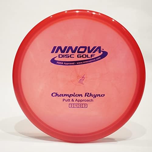 Innova Rhyno Rancho Putter & Geard Disc Disc, משקל/צבע בחירה [חותמת וצבע מדויק עשויים להשתנות] אדום 167-169 גרם